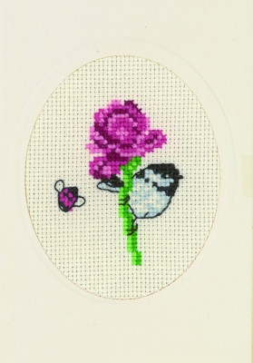 Rose - Flower Card / 179101 WI