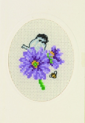 Purple - Flower Card / 179107 WI