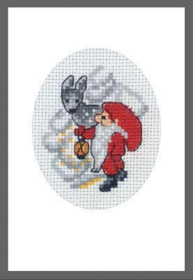 Elf & Deer Card / 179282 WI