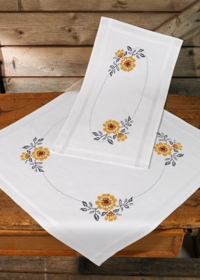 Flowers - Tablecloth (bottom) / 270730 WI