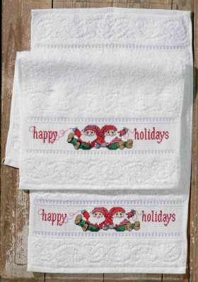 Happy Holiday Towels (2pcs) / 280626 WI