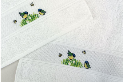 Blue Tit Towel (2-pcs) / 286533 WI