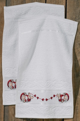 Heart Elves Towel (2 pcs.) / 289658 WI