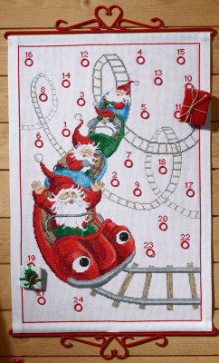 Rollercoaster Bellpull Calendar / 341605 WI