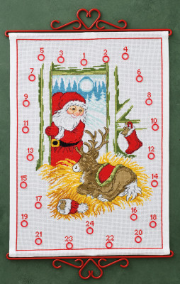 Reindeer & Santa Advent Calendar / 344211 WI