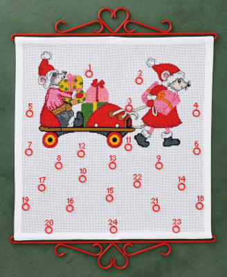Rollerskate Mouse Advent Calendar / 344213 WI