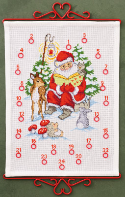 Santa With Light - Advent Calendar / 344590 WI