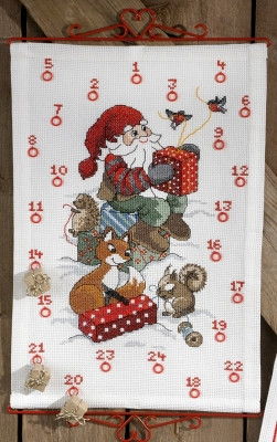 Elfs with Squirrel - Bellpull / 345641 WI