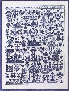 Sampler Blue 1830 / 399440 WI