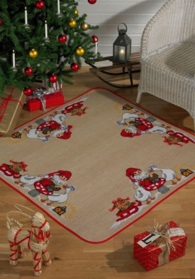 Santa Claus - Tree Skirt / 454251 WI