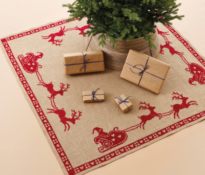 Bordeaux Sleigh - Tree Skirt / 456230 WI
