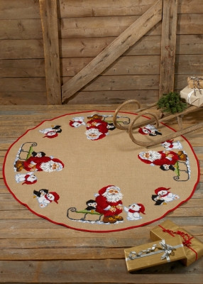 Santa Northpole Tree Skirt / 457269 WI