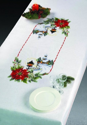 Stars of Bethlehem/Latern Tablecloth / 583229 WI