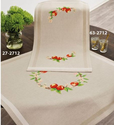 Red Apples Table Runner (top) / 632712 WI