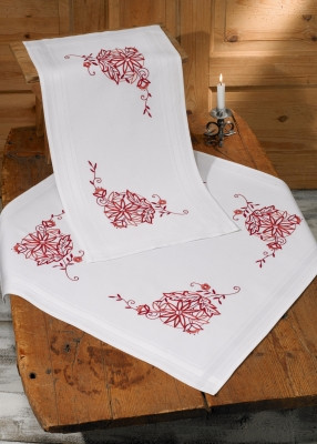 Redwork - Table Runner (top) / 638800 WI
