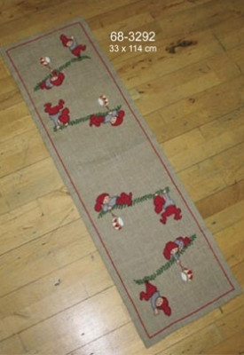 Playing Elves 
Rectangle Table Topper / 683292 WI
