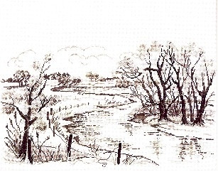 Winter Landscape / 703129 WI