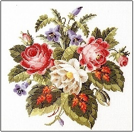 Roses & Red Leaves / 704144 WI