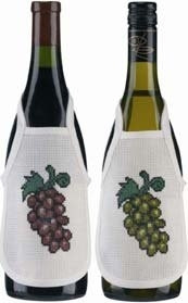 Grape Wine Bottle Aprons / 780316 WI