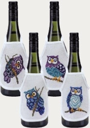Owls 
 Wine Aprons / 783824 WI