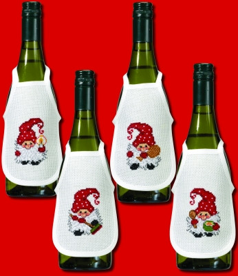Active Elfs - Bottle Aprons (set of 4) / 787219 WI