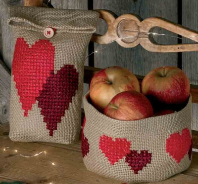 Heart Gift Bag (left) / 790233 WI