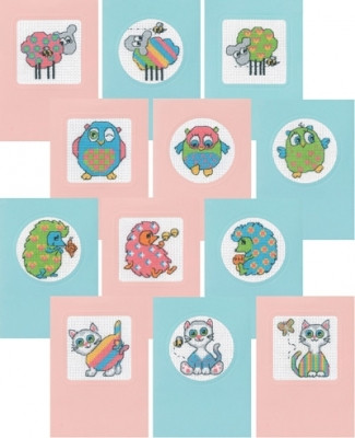 Animal Card - Assortment / 814180 WI