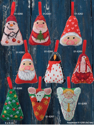 Christmas Ornament - Assortment / 816260 WI