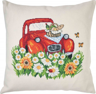 VW Red Car Cushion / 831198 WI