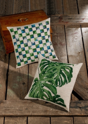 Monster Leaf - Cushion / 839728 WI