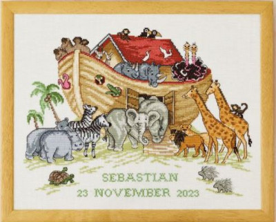 Noah's Ark - Birth Announcement / 902327 WI
