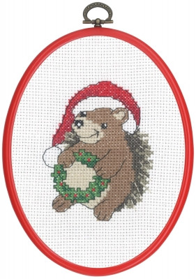 Hedgehog with Wreath / 925649 WI