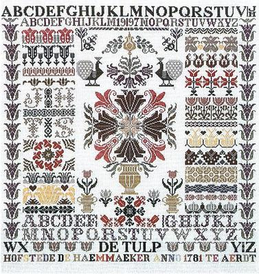 Tulip Sampler / Jan Houtman Designs