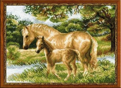 Horse with Foal / RL1258