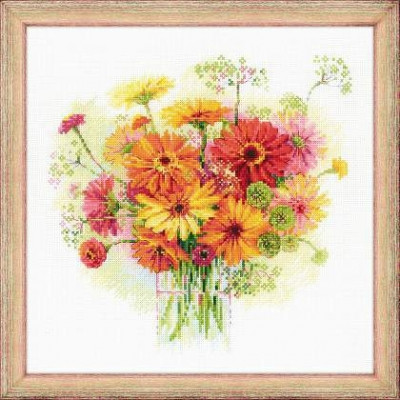 Watercolor Gerberas / RL1485