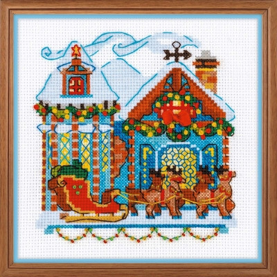 Cabin with Sleigh / RL1661