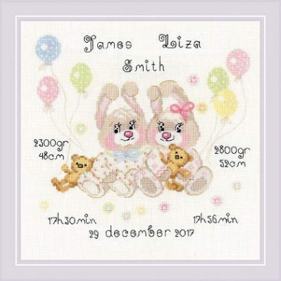 Twins Birth Announcement / RL1713