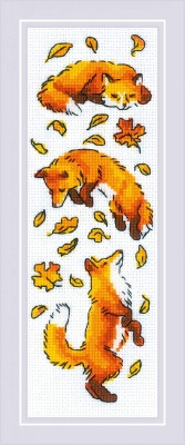 Foxes in the Leaves / RL1879