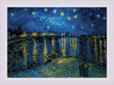 Starry Night Over the Rhone after Van Gogh's Painting / RL1884