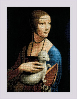 Lady with an Ermine 
 After L. da Vinci's Painting / RL2222