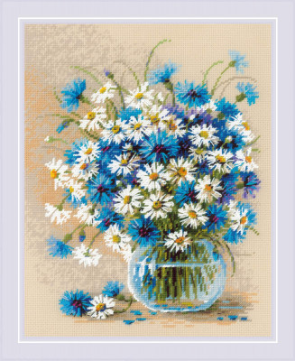 Daisies and Cornflowers / RL2249