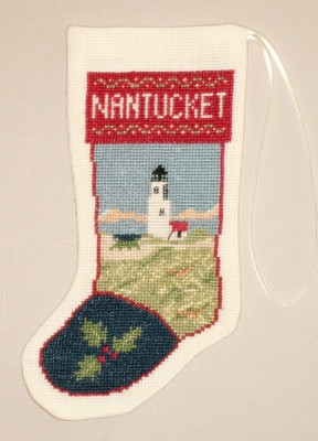 Nantucket Lighthouse Stocking Ornament / PC1408