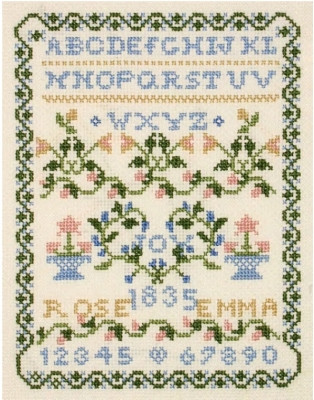 Dollhouse Sampler 
 Original Artwork by Tasha Tudor / PC1859