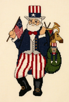 Patriotic Santa / PC1894