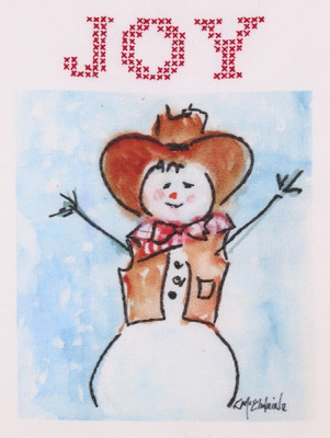 Cowboy Snowman 
 by Kathleen McElwaine / PC2200