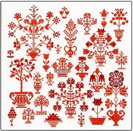 Sampler - Redwork / GOK2092
