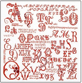 Sampler - Letters / GOK2093A