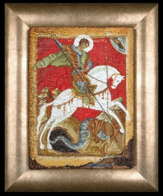 Icon St. George and the Dragon / GOK498A