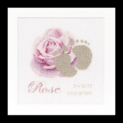 Birth Sampler Rose / GOK508A