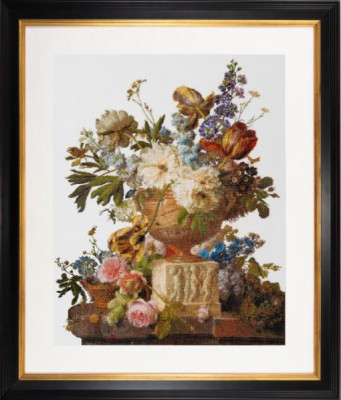 Flower Still Life with an Alabaster Vase / GOK580A